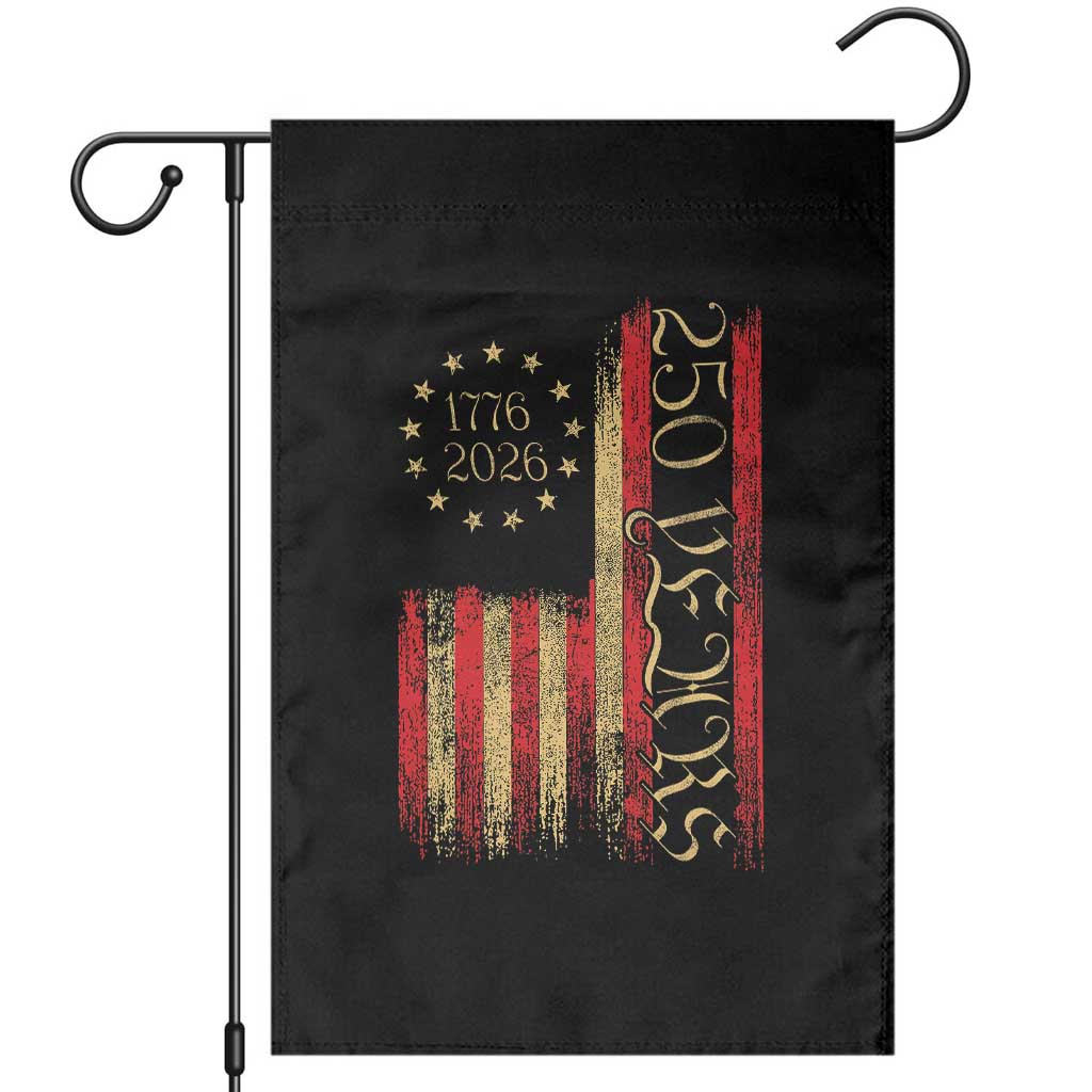 250 Years America Flag Garden Flag 250th Anniversary USA - Wonder Print Shop