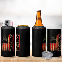 250 Years America Flag 4 in 1 Can Cooler Tumbler 250th Anniversary USA - Wonder Print Shop