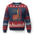 250 Years America Flag Ugly Christmas Sweater 250th Anniversary USA - Wonder Print Shop