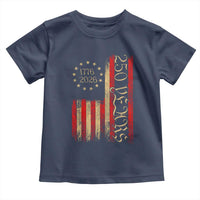 250 Years America Flag Toddler T Shirt 250th Anniversary USA - Wonder Print Shop