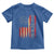 250 Years America Flag Toddler T Shirt 250th Anniversary USA - Wonder Print Shop