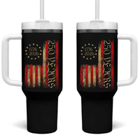 250 Years America Flag Tumbler With Handle 250th Anniversary USA - Wonder Print Shop
