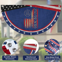 250 Years America Flag Patriotic Fan Flag 250th Anniversary USA