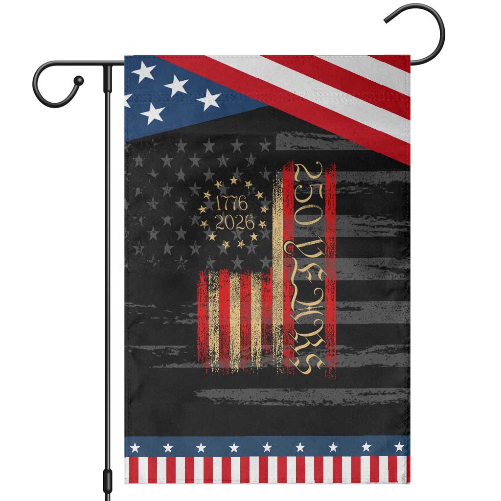 250 Years America Flag Garden Flag 250th Anniversary USA