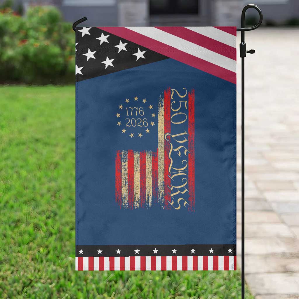 250 Years America Flag Garden Flag 250th Anniversary USA