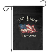 250 Years America Anniversary Garden Flag Retro 250th Independence Day Freedom USA Flag - Wonder Print Shop