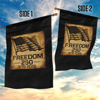Freedom 250 Years America Garden Flag Retro Vintage 250th Anniversary USA - Wonder Print Shop
