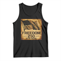 Freedom 250 Years America Tank Top Retro Vintage 250th Anniversary USA - Wonder Print Shop