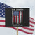 250th American Anniversary Protest Sign 250 Years America USA Flag Fighter Jets Patriotic Veterans - Wonder Print Shop