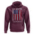 250th American Anniversary Hoodie 250 Years America USA Flag Fighter Jets Patriotic Veterans - Wonder Print Shop