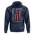 250th American Anniversary Hoodie 250 Years America USA Flag Fighter Jets Patriotic Veterans - Wonder Print Shop
