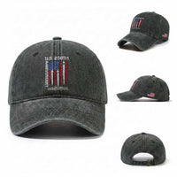 250th American Anniversary Washed Cotton Baseball Cap 250 Years America USA Flag Fighter Jets Patriotic Veterans