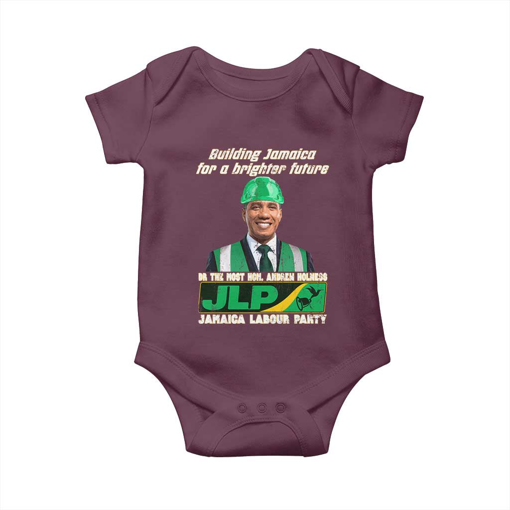 Jamaica Labour Party Baby Onesie Andrew Holness JLP Supporter Gifts - Wonder Print Shop