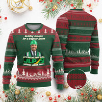 Jamaica Labour Party Ugly Christmas Sweater Andrew Holness JLP Supporter Gifts - Wonder Print Shop
