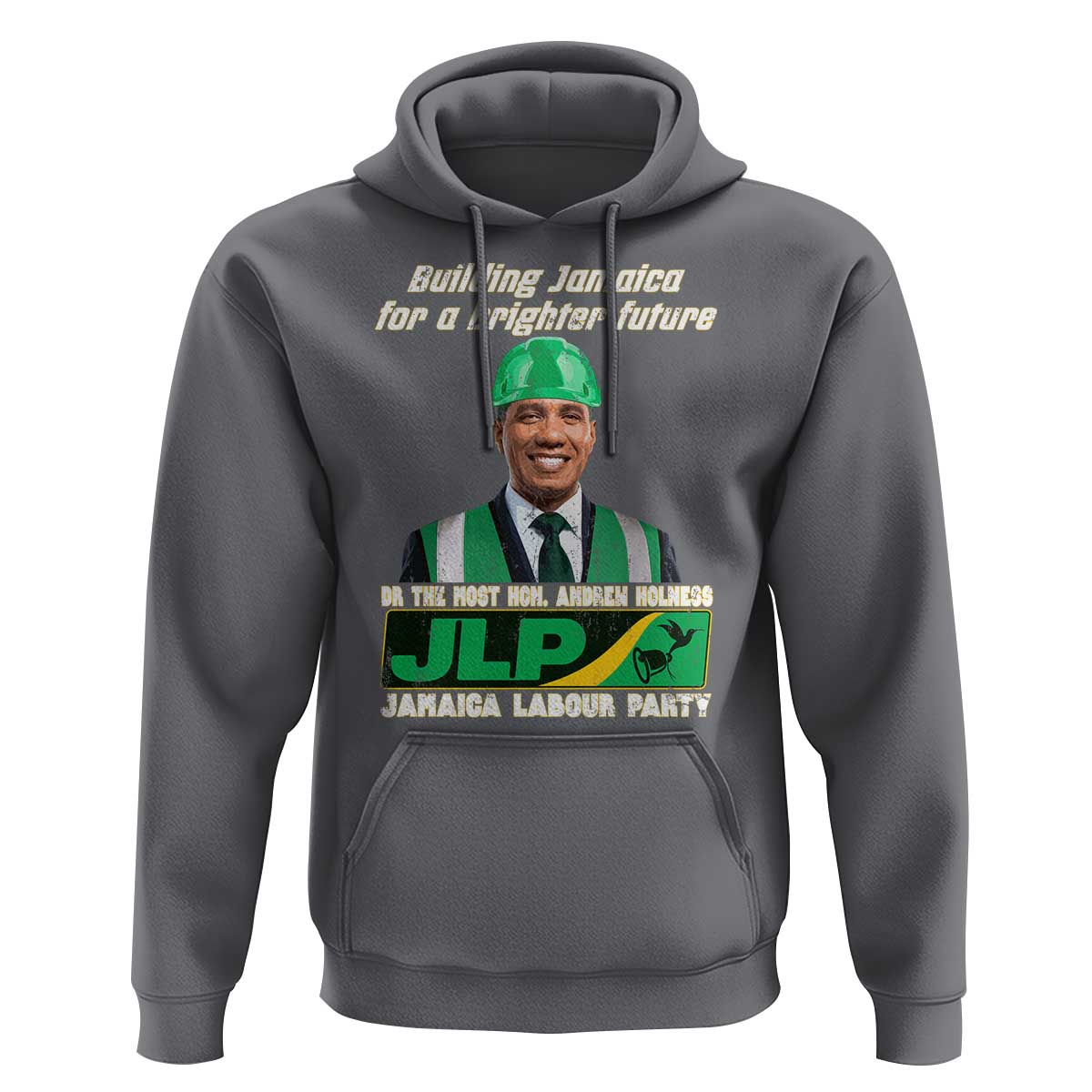 Jamaica Labour Party Hoodie Andrew Holness JLP Supporter Gifts - Wonder Print Shop