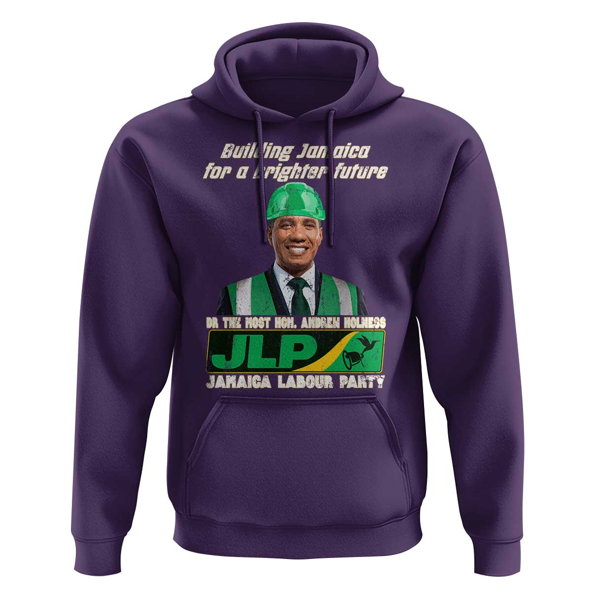 Jamaica Labour Party Hoodie Andrew Holness JLP Supporter Gifts - Wonder Print Shop