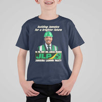 Jamaica Labour Party T Shirt For Kid Andrew Holness JLP Supporter Gifts - Wonder Print Shop