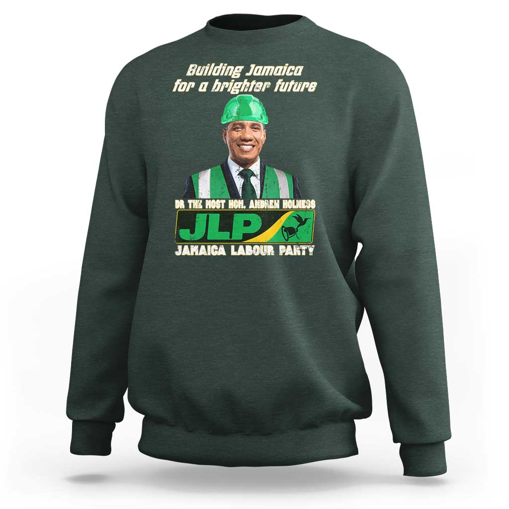 Jamaica Labour Party Sweatshirt Andrew Holness JLP Supporter Gifts - Wonder Print Shop