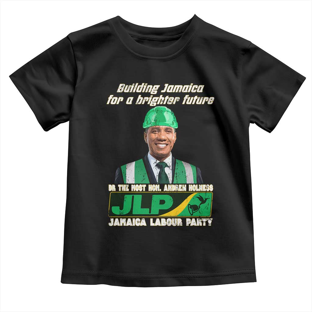 Jamaica Labour Party Toddler T Shirt Andrew Holness JLP Supporter Gifts - Wonder Print Shop
