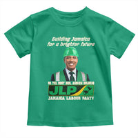 Jamaica Labour Party Toddler T Shirt Andrew Holness JLP Supporter Gifts - Wonder Print Shop