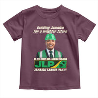Jamaica Labour Party Toddler T Shirt Andrew Holness JLP Supporter Gifts - Wonder Print Shop