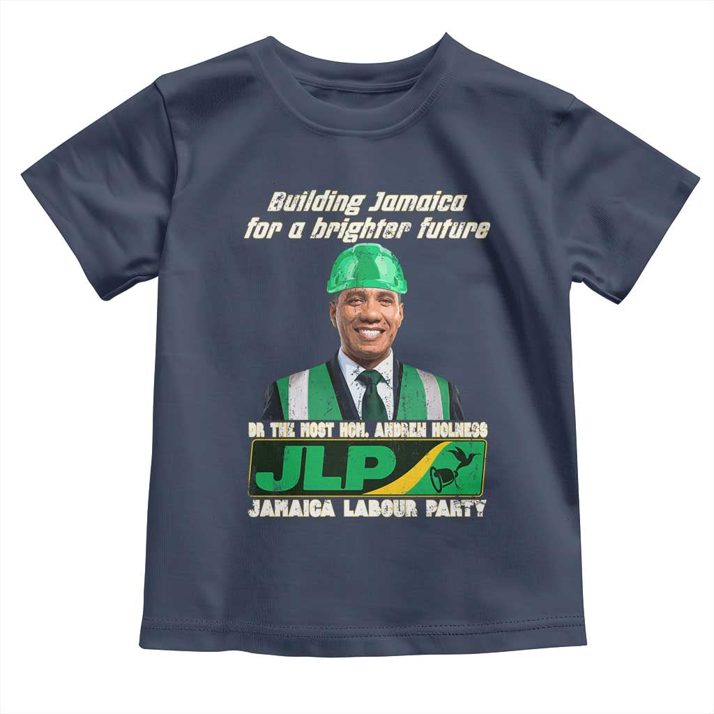 Jamaica Labour Party Toddler T Shirt Andrew Holness JLP Supporter Gifts - Wonder Print Shop