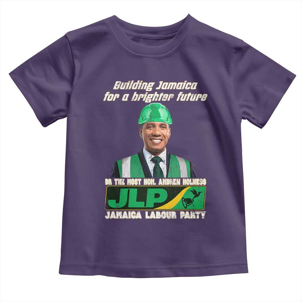Jamaica Labour Party Toddler T Shirt Andrew Holness JLP Supporter Gifts - Wonder Print Shop