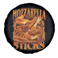 Mozzarella Sticks Spare Tire Cover Funny Foodie Meme Snack Lover Vintage 90s - Wonder Print Shop