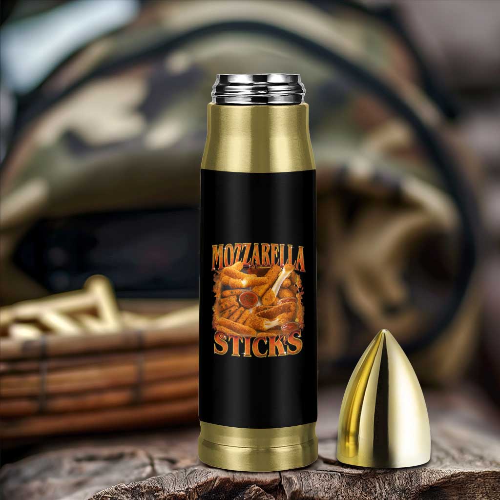 Mozzarella Sticks Bullet Tumbler Funny Foodie Meme Snack Lover Vintage 90s - Wonder Print Shop