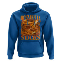 Mozzarella Sticks Hoodie Funny Foodie Meme Snack Lover Vintage 90s - Wonder Print Shop