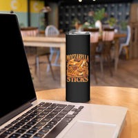 Mozzarella Sticks Skinny Tumbler Funny Foodie Meme Snack Lover Vintage 90s - Wonder Print Shop