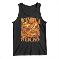 Mozzarella Sticks Tank Top Funny Foodie Meme Snack Lover Vintage 90s - Wonder Print Shop