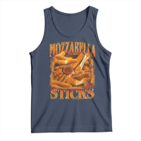 Mozzarella Sticks Tank Top Funny Foodie Meme Snack Lover Vintage 90s - Wonder Print Shop