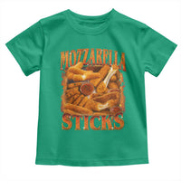 Mozzarella Sticks Toddler T Shirt Funny Foodie Meme Snack Lover Vintage 90s - Wonder Print Shop