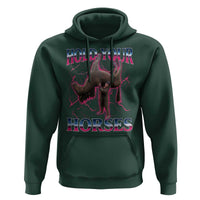 Hold Your Horses Funny Meme Hoodie Vintage 90s Style Bootleg Graphic - Wonder Print Shop