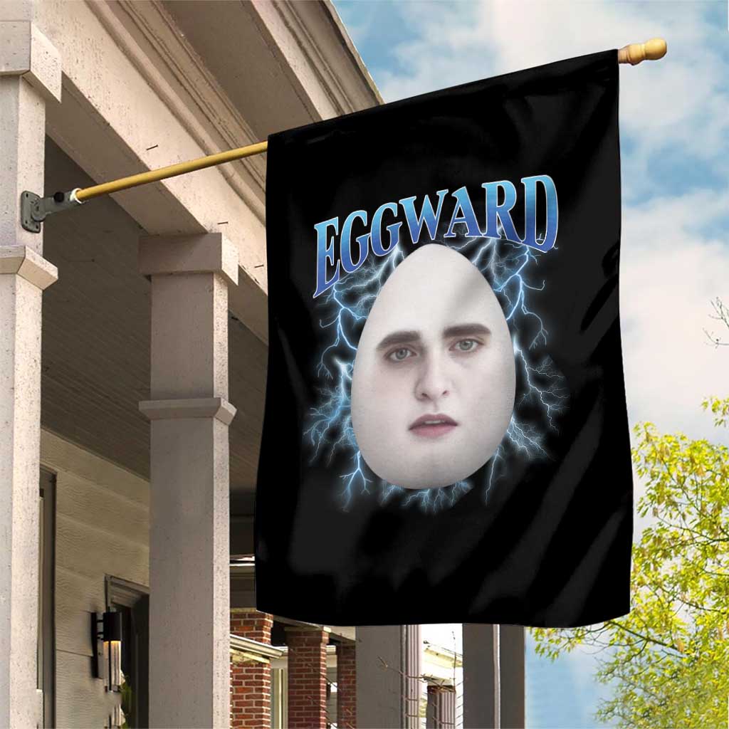 Eggward Garden Flag Funny Unhinged Meme Gen Z Humor Bootleg Graphic - Wonder Print Shop