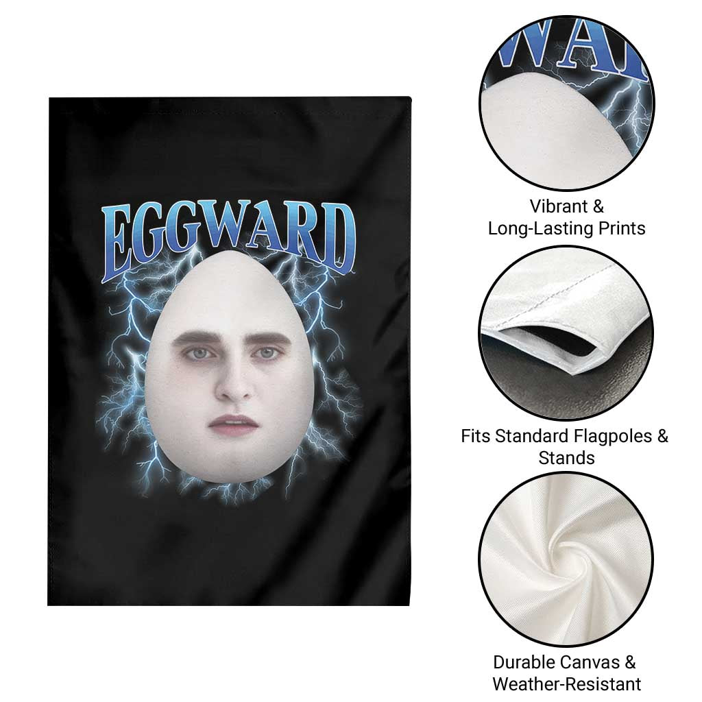 Eggward Garden Flag Funny Unhinged Meme Gen Z Humor Bootleg Graphic - Wonder Print Shop