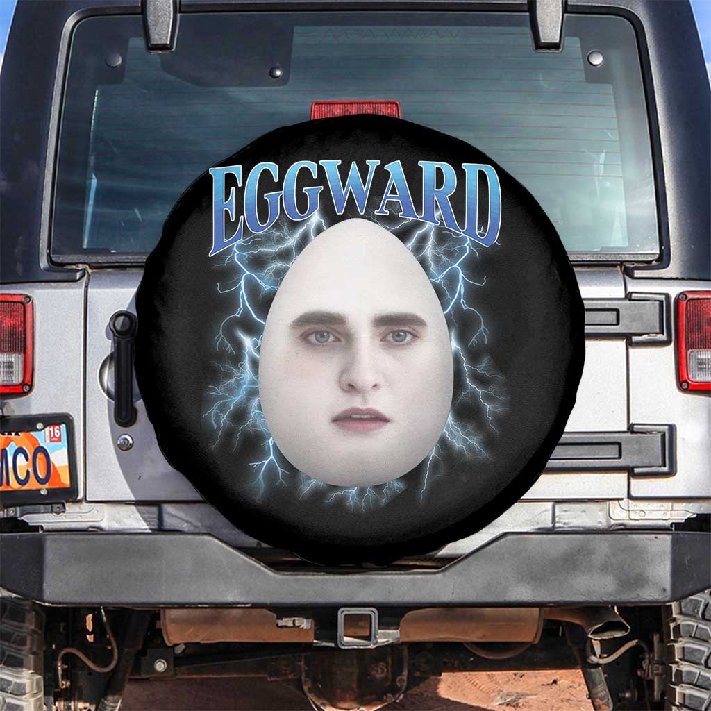 Eggward Spare Tire Cover Funny Unhinged Meme Gen Z Humor Bootleg Graphic - Wonder Print Shop