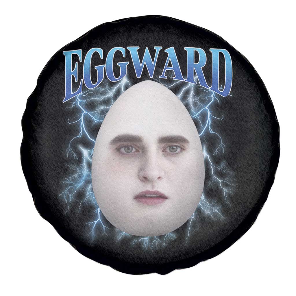 Eggward Spare Tire Cover Funny Unhinged Meme Gen Z Humor Bootleg Graphic - Wonder Print Shop