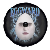 Eggward Spare Tire Cover Funny Unhinged Meme Gen Z Humor Bootleg Graphic - Wonder Print Shop