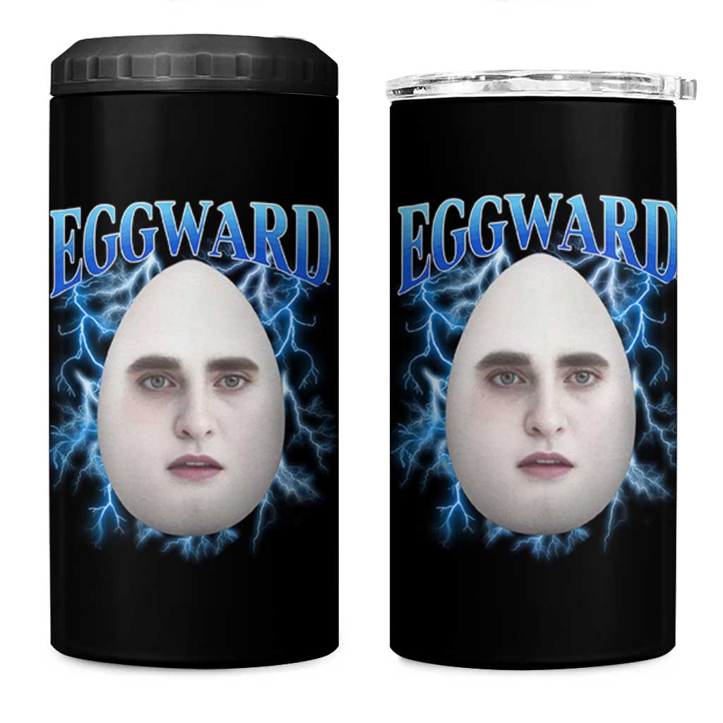 Eggward 4 in 1 Can Cooler Tumbler Funny Unhinged Meme Gen Z Humor Bootleg Graphic - Wonder Print Shop