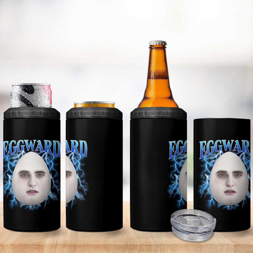 Eggward 4 in 1 Can Cooler Tumbler Funny Unhinged Meme Gen Z Humor Bootleg Graphic - Wonder Print Shop