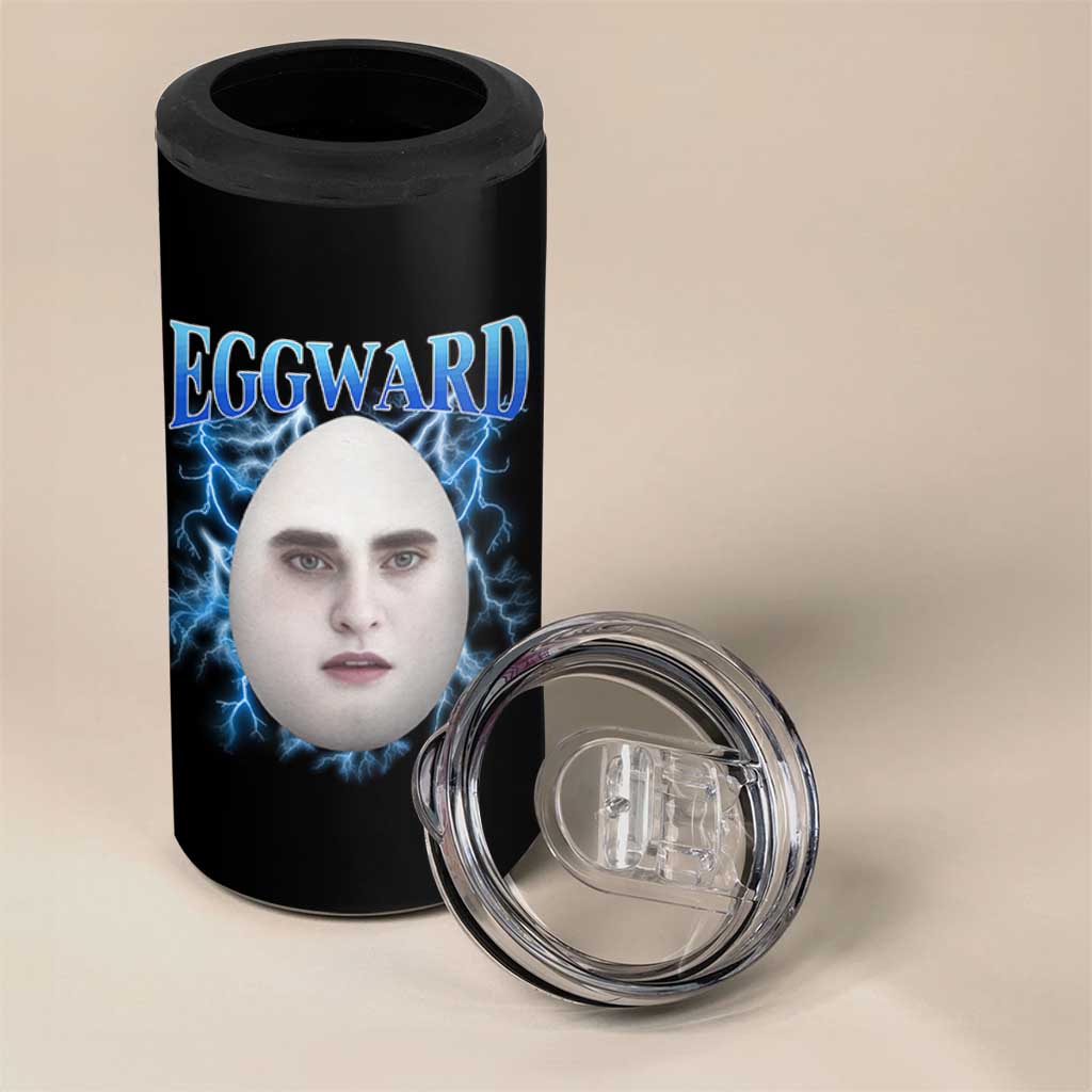 Eggward 4 in 1 Can Cooler Tumbler Funny Unhinged Meme Gen Z Humor Bootleg Graphic - Wonder Print Shop