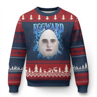 Eggward Ugly Christmas Sweater Funny Unhinged Meme Gen Z Humor Bootleg Graphic - Wonder Print Shop