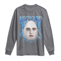 Eggward Long Sleeve Shirt Funny Unhinged Meme Gen Z Humor Bootleg Graphic - Wonder Print Shop