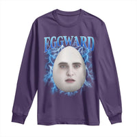 Eggward Long Sleeve Shirt Funny Unhinged Meme Gen Z Humor Bootleg Graphic - Wonder Print Shop