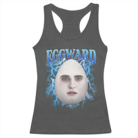 Eggward Racerback Tank Top Funny Unhinged Meme Gen Z Humor Bootleg Graphic - Wonder Print Shop