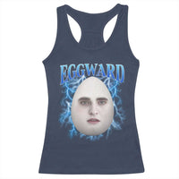 Eggward Racerback Tank Top Funny Unhinged Meme Gen Z Humor Bootleg Graphic - Wonder Print Shop