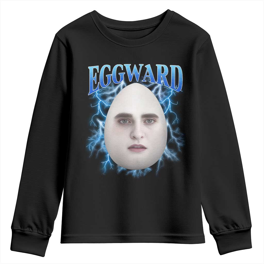 Eggward Youth Sweatshirt Funny Unhinged Meme Gen Z Humor Bootleg Graphic - Wonder Print Shop