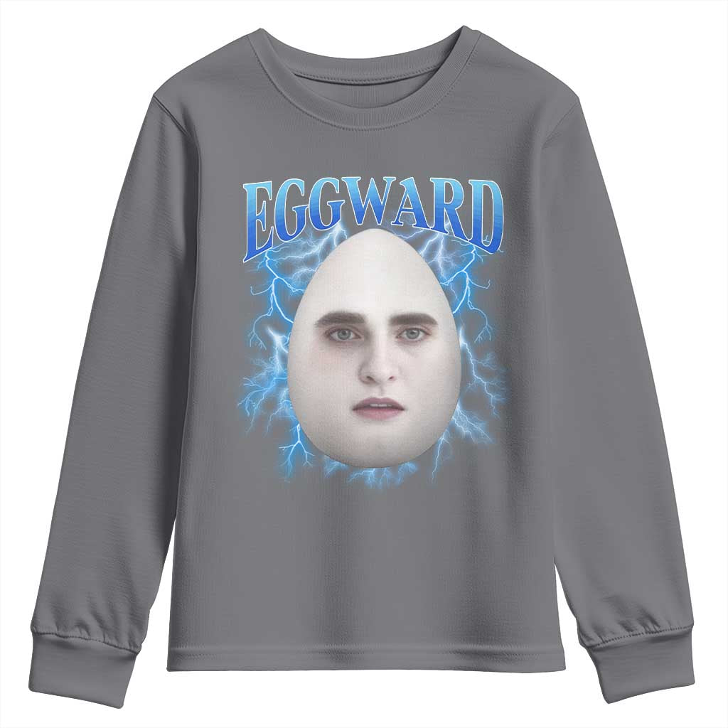 Eggward Youth Sweatshirt Funny Unhinged Meme Gen Z Humor Bootleg Graphic - Wonder Print Shop